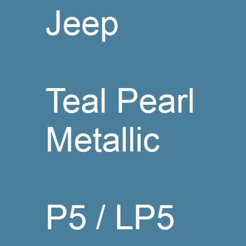 Jeep, Teal Pearl Metallic, P5 / LP5.